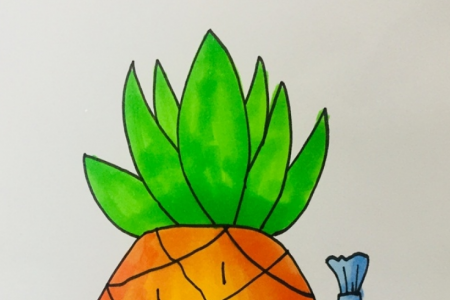 海绵宝宝菠萝屋怎么画简笔画