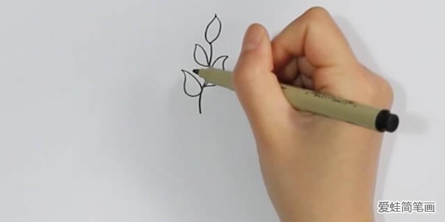 茶树怎么画简单又漂亮